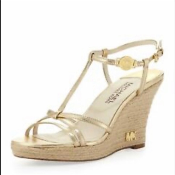 Micheal Kors Strap Wedges - Picture 3 of 15